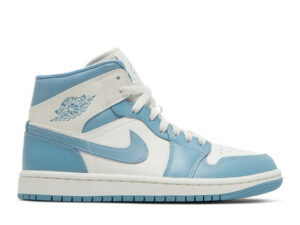 Jordan 1 Mid UNC (2022) (Women's) - 7 MEN / 8.5 WOMEN