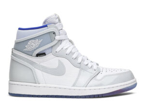 Jordan 1 Retro High Zoom White Racer Blue - 8 MEN