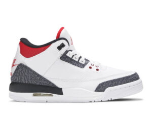 Jordan 3 Retro SE Fire Red Denim (GS) - 4.5 Y