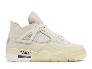 Jordan 4 Retro Off-White Sail (Women's) - 7.5 MEN / 9 WOMEN