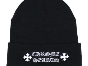 Chrome Hearts Logo Beanie (Black)