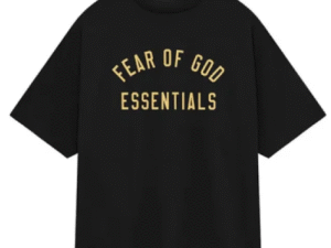 FOG ESSENTIALS Jersey T-Shirt mit Rundhalsausschnitt