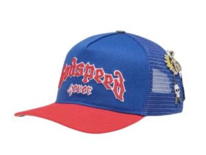 GODSPEED "GS Forever" Trucker Hat (Blue/Red/White)