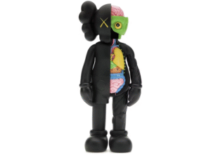 KAWS Companion Flayed Open Edition Vinyl Figure Black