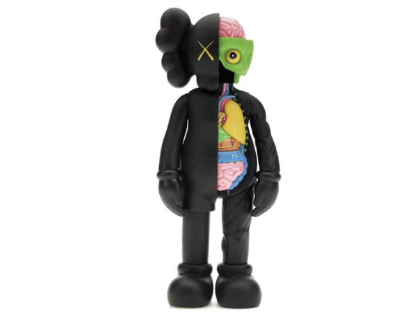 KAWS Companion Flayed Open Edition Vinyl Figure Black