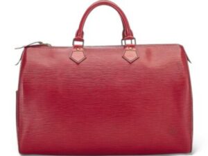 Louis Vuitton Epi Speedy 35 (Castillan Red)