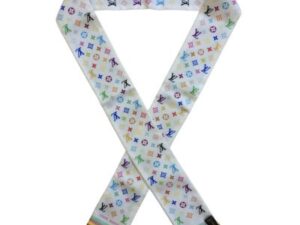 Louis Vuitton x Tekashi Murakami Monogram Scarf (SS03) (White)