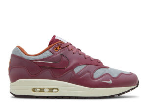 Nike Air Max 1Patta Waves Rush Maroon (with Bracelet) - 8 MEN