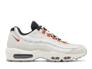 Nike Air Max 95 Light Bone Habanero Red - 9 MEN