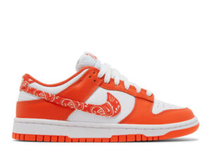 Nike Dunk Low Essential Paisley Pack Orange (Women's) - 6 MEN / 7.5 WOMEN