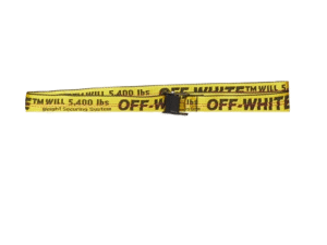 Off-White Industrial Mini Belt – Yellow