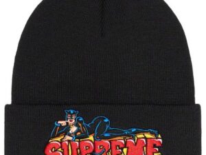 Supreme "Catwoman" Beanie (Black)
