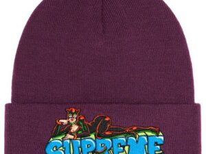Supreme "Catwoman" Beanie (Plum)