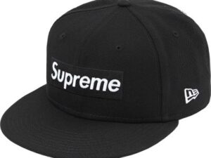 Supreme "Champions Box Logo" New Era Fitted Cap (Black)
