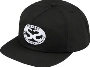 Supreme "Double S" 5-Panel (Black)