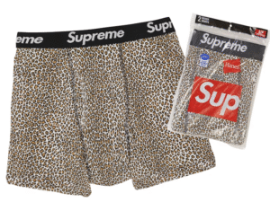 Supreme Hanes Boxer Leopard