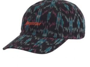 Supreme Ikat 6-Panel "Black"