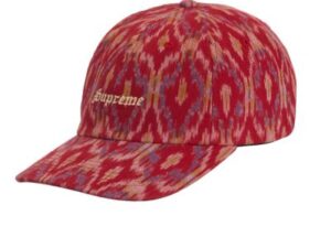 Supreme Ikat 6-Panel (Red)
