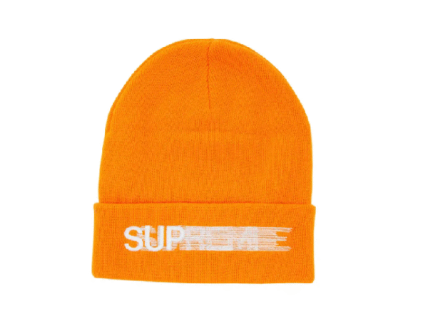 Supreme Motion Logo Beanie Orange