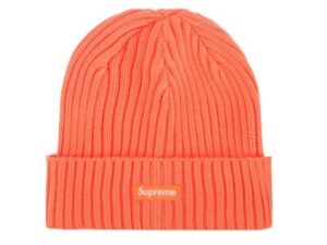 Supreme "Overdye Beanie" (Orange) (SS24)