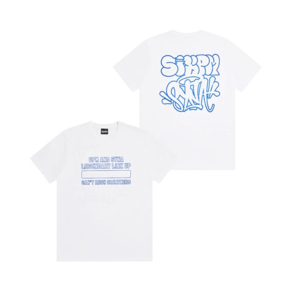 Syna World x Central Cee x 6PM Link Up Tee White