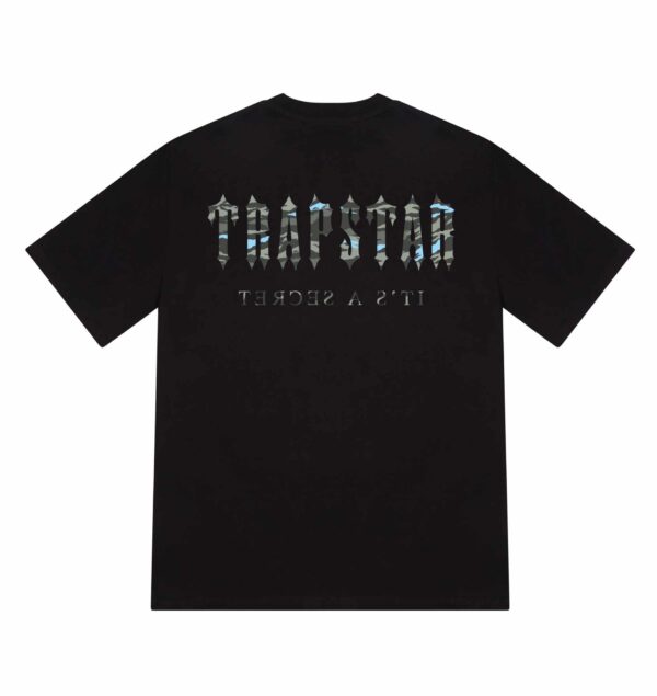 Trapstar Decoded All Terrain Tee Schwarz/Blau Tarnmuster