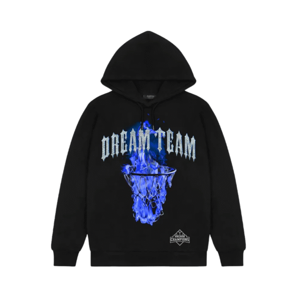 Trapstar Dream Team Hoodie Black